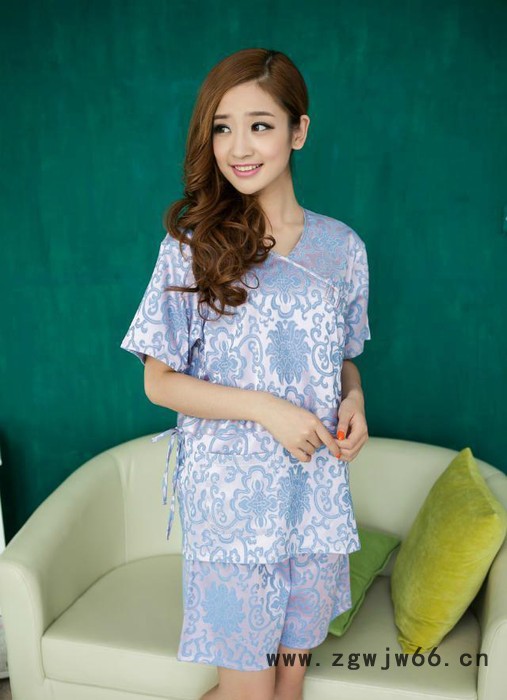 设计定做桑拿服 酒店男女工作服 洗浴 足浴工作服定做图3