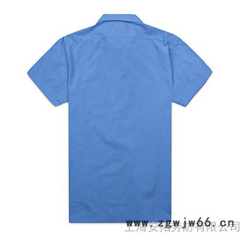 短袖工作服夏装工作服劳保工作服超薄夏装工作服图2