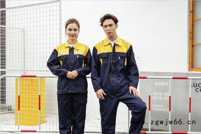 衣人 工作服定做**蓝色工作服定做 免费印字图5