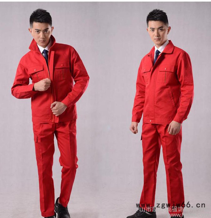 秋冬厂服工作服 直销定做涤棉劳保工装 汽修工作服定做图2