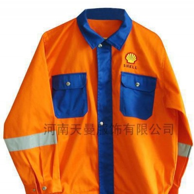 shell 壳牌工作服 加油站工作服 壳牌 现货工作服 工作服现货全棉