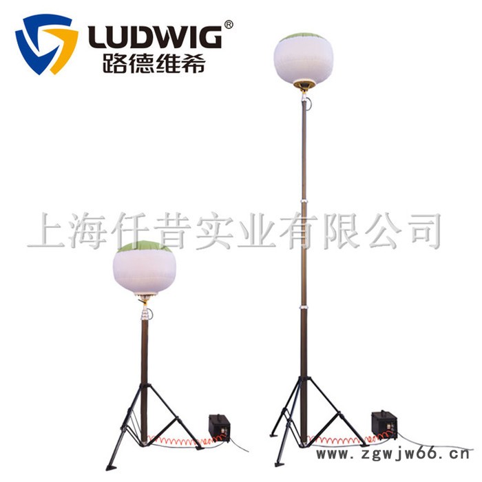 便携式移动照明车灯抢险救援1000W金卤月球灯气动升降三脚架球灯图3