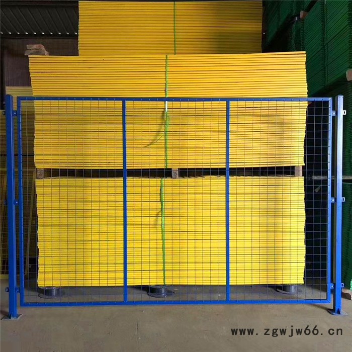 三脚架款车间隔离网厂房仓库隔断防护网可移动护栏设备防护网图7
