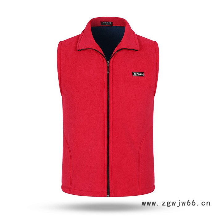 马塔多尔保罗秋冬摇粒绒男女马甲工作服超市志愿者工服马甲广告衫马夹印图LOGO 摇粒绒马甲图5