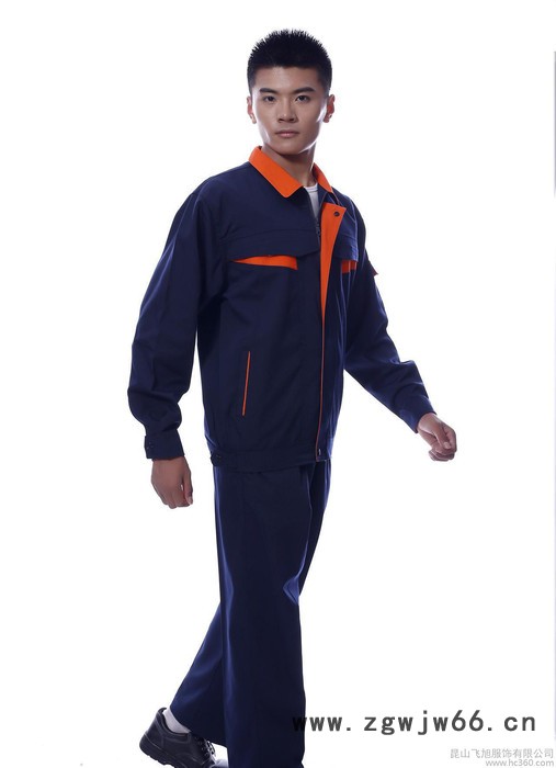 昆山定做工作服 昆山工作服定制厂家 劳保服 车间工人工作服图2