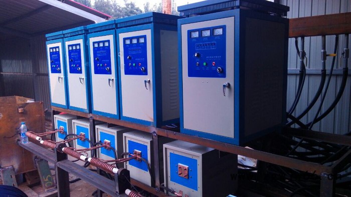 柳州三脚架喷锌设备高频喷锌生产线高频退火设备顾鑫牌在线退火好用图5