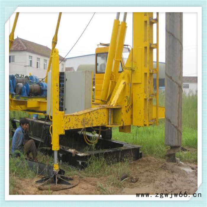 准格尔旗护栏打桩机故障和原因  三脚架打桩机价格图片  振动锤打桩机埋设护筒    来电咨询图7