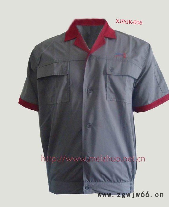 订做上海工作服工装茄克衫涤棉工作服制作图3