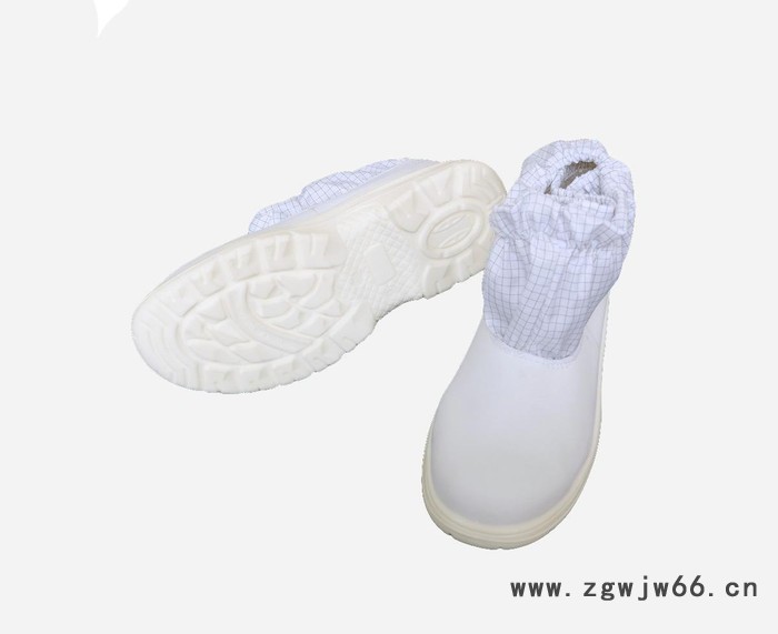 定制防静电防砸钢包头无尘洁净安全鞋防尘防护靴