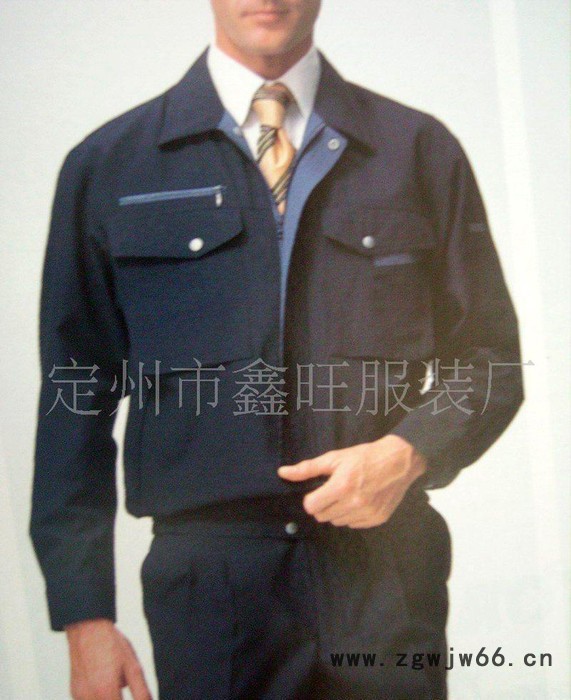工作服定做劳保工作服套装纯棉春秋工装电焊工作服图3
