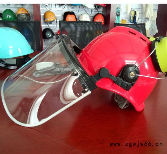 "桉叶"牌配帽型防电弧防护面罩 面罩 直销 防辐射热图2