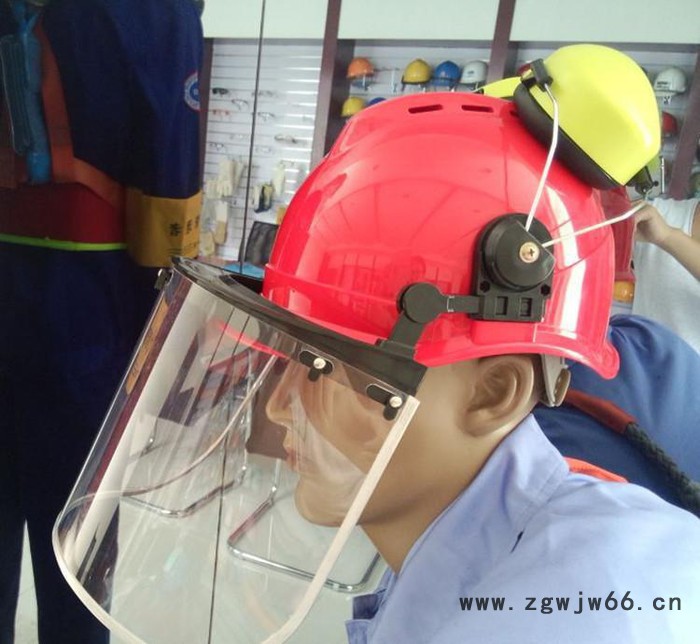 "桉叶"牌配帽型防电弧防护面罩 面罩 直销 防辐射热图3
