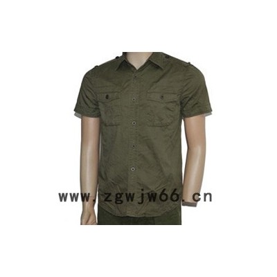 军绿色夏季工作服 沃克迪威定制工作服 工作服定制