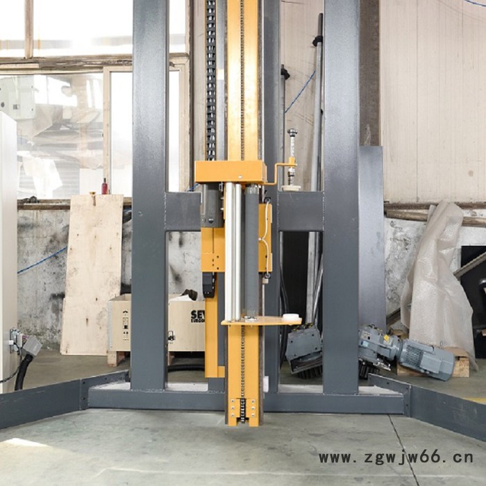 大宏三脚架式全自动摇臂缠绕包装机 定制摇臂式缠绕机 厂家直供三脚架缠绕机图6