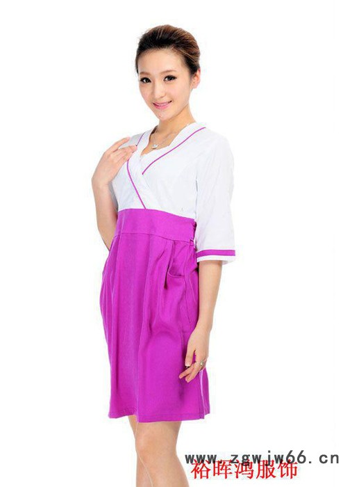 美容工作服裕晖鸿服装美容工作服 **美容工作服,桑拿服图2