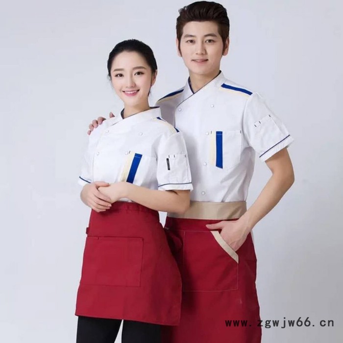 成都圣浪服饰 男女厨师服 餐厅工作服 酒店工作服图3