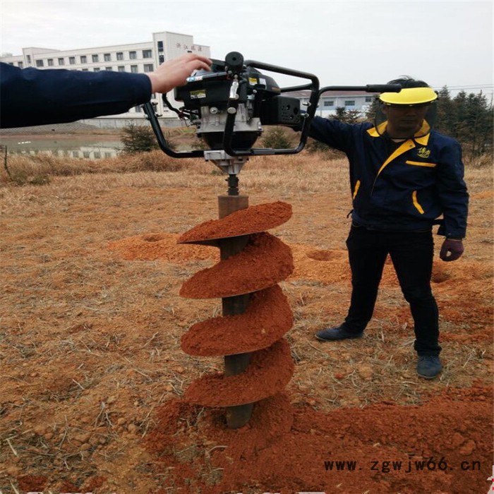 立柱电线杆挖坑机 三脚架挖坑机 小型便携式挖坑机图4