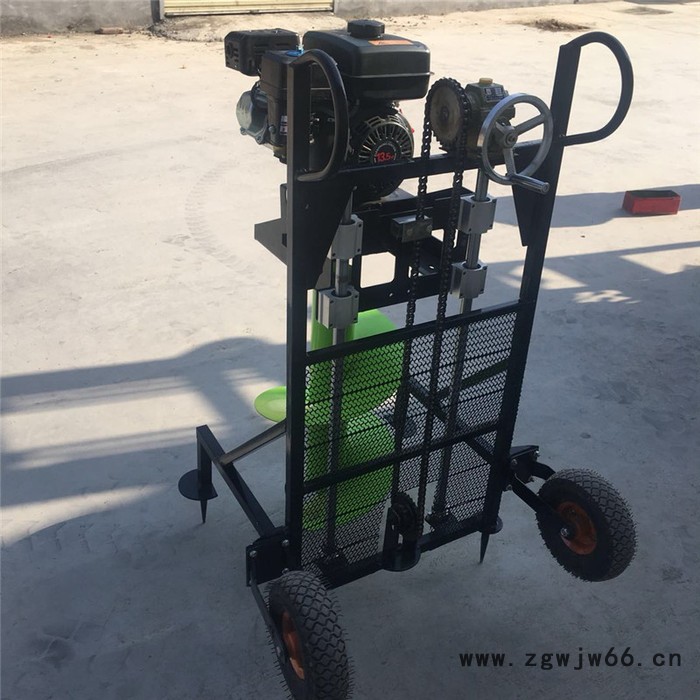 立柱电线杆挖坑机 三脚架挖坑机 小型便携式挖坑机