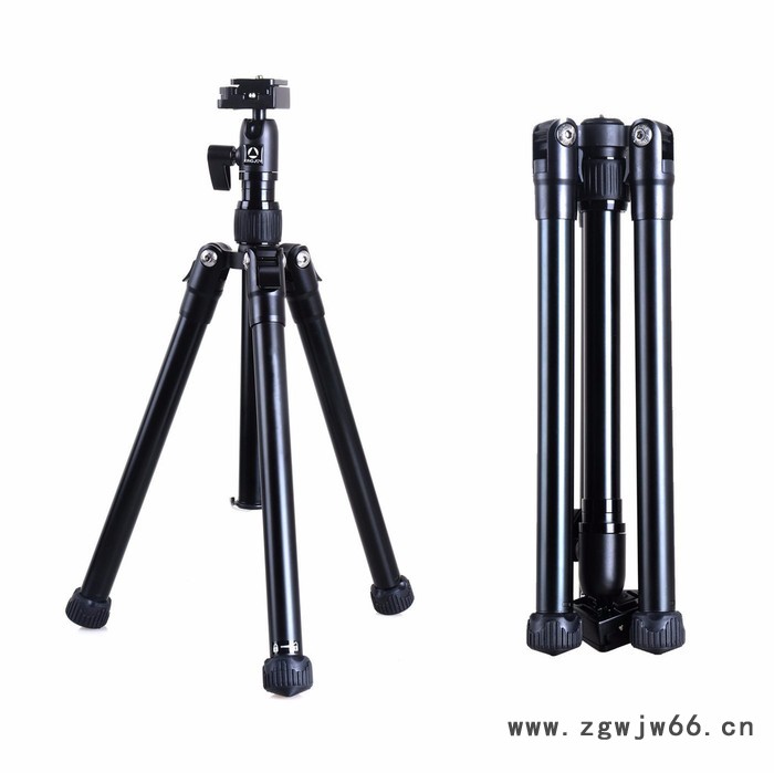 ** 单反相机三脚架云台 摄影摄像直播旅行户外三角架 自拍杆三脚架图6