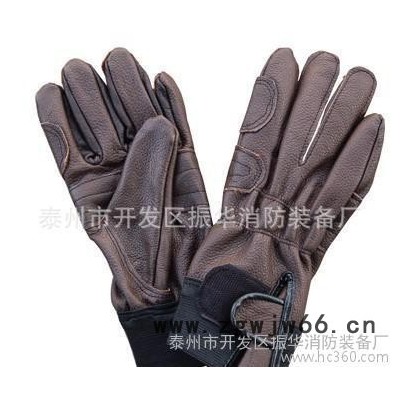 商家推荐防刺手套牛皮消防手套