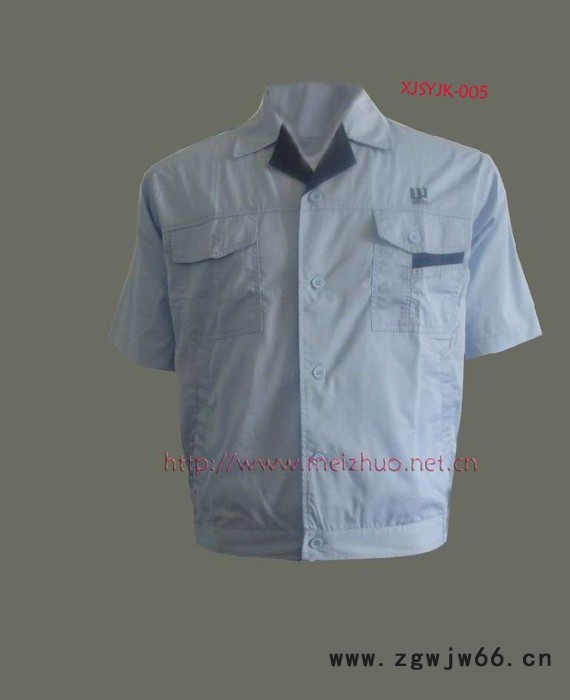 工作服定做　上海工作服　松江工作服　长短袖工作服图3