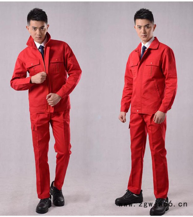 深圳工作服 企业员工工作服 汽修服 酒店职业装工作服定做图3