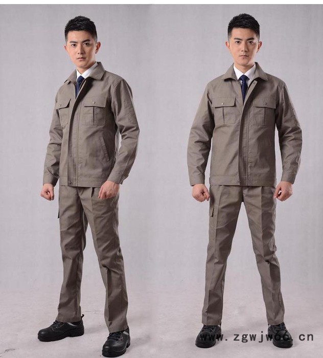 深圳工作服 企业员工工作服 汽修服 酒店职业装工作服定做图2