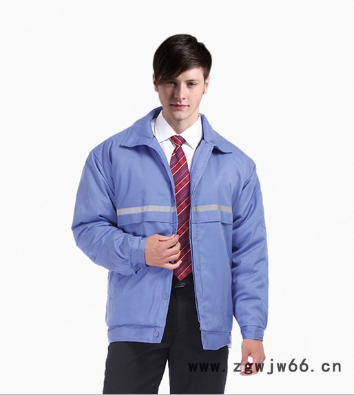 供应上海工作服,制服,厂服,冬季棉袄,防寒服 MZ-044 工作服制服图4