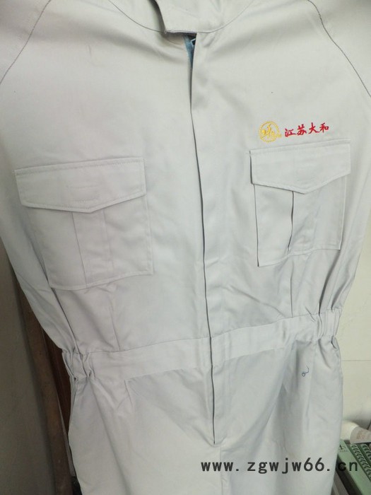 供应洲之枫牌连体工作服 制服 劳保服 防静电工作服图3