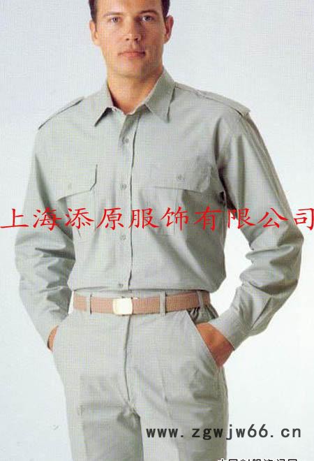 供应春季工作服  夏季衬衫工作服 短袖工作服图3