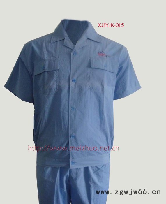 订做上海松江工作服 劳保服定做 夏季工作服茄克衫图3