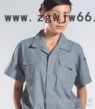 厂家直供夏装工作服.短袖工作服图2