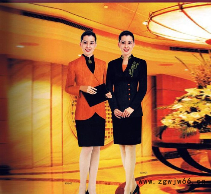 桑拿服定制 酒店工作服定做 来图来样设计定做工作服图2