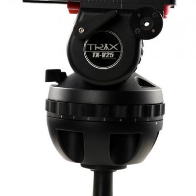 图瑞斯液压三脚架云台150mm碗口V25云台 承重 50kg适用于索尼f55/f5