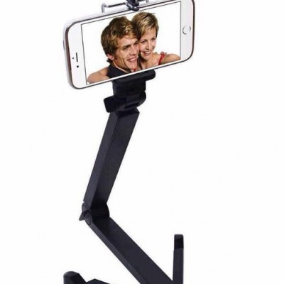 多功能三合一自拍架 折叠三脚架 平板支架 折叠手机支架