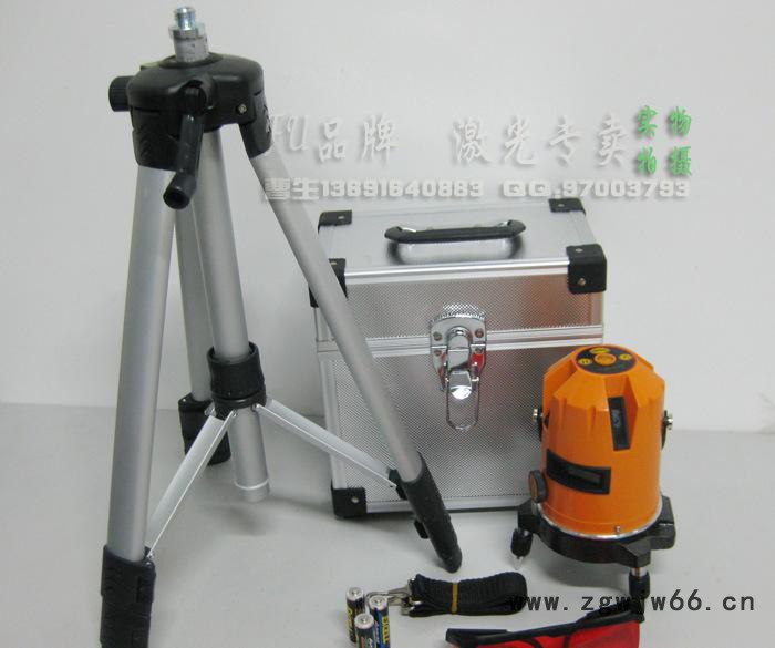 FU高精密激光三脚架水平仪红外线 5线1点激光投线仪图3