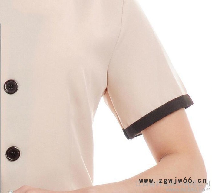 酒店工作服夏装女 保洁服短袖 宾馆客房清洁工作服装 PA制服图3