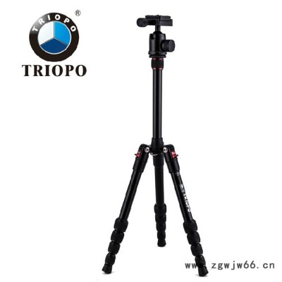 TRIOPO镁合金便携经济型相机三脚架MT-2205+云台5节旅游产品摄影