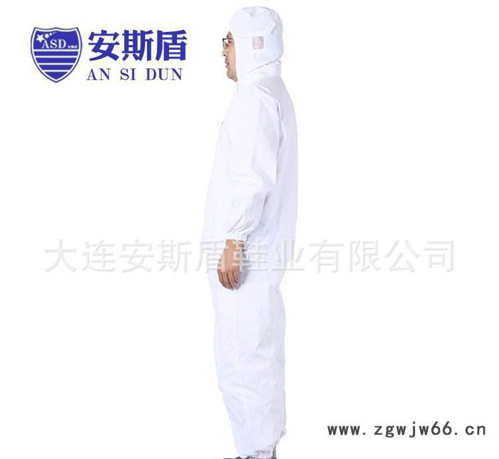 2015新款工作服套装 男女款白色食品工作服 食品厂加工生产图2