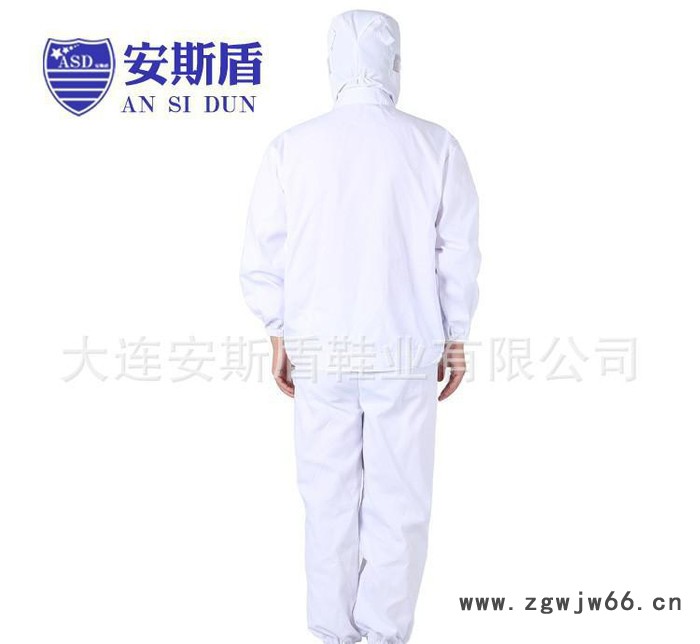 2015新款工作服套装 男女款白色食品工作服 食品厂加工生产