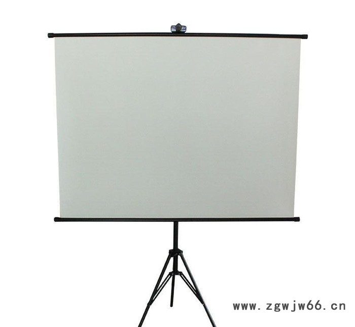 投影仪幕布 60寸迷你投影仪支架幕 投影幕布大画面 三脚架图2