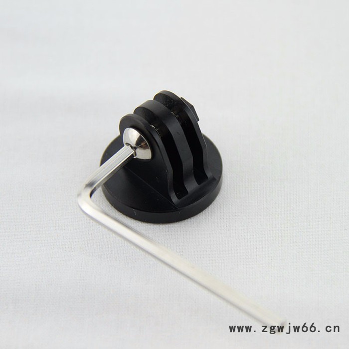 GOPRO配件高品质铜螺母连接三脚架座自拍杆黑色转接头图6