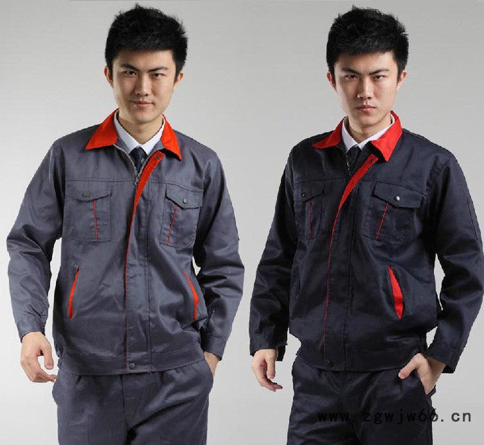 2015夏季新款工作服定制 车间员工 工装 汽修服 校服定做工作服图2