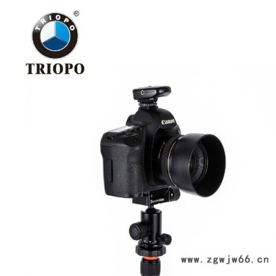 TRIOPO碳纤维8X管高强度拧紧扣单反三脚架GT-2205-N-1云台收32cm5节