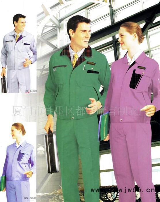 职业装设计定做普通工装 工作服定做 劳保工作服定做图3