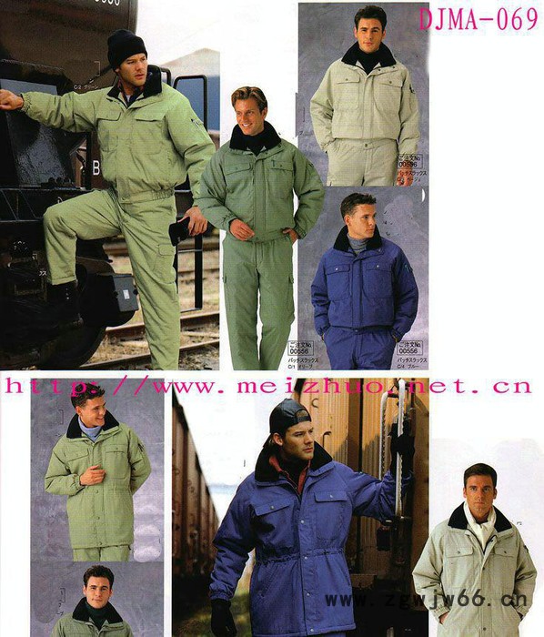 定做上海松江工作服厂 工作服生产厂 冬季棉袄订做图3