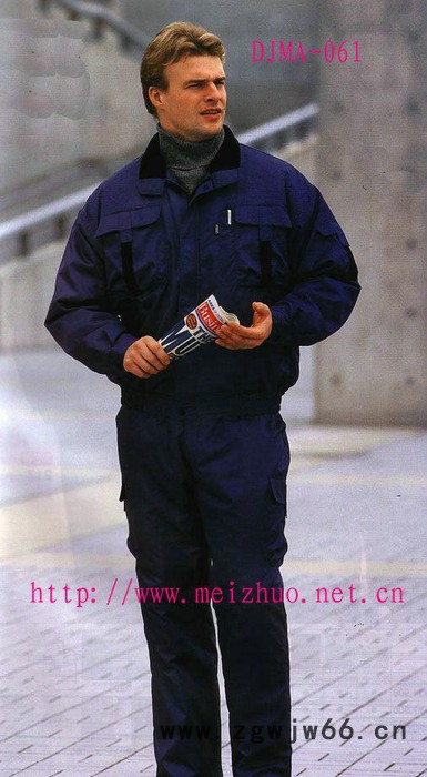 定做上海松江工作服厂 工作服生产厂 冬季棉袄订做图2