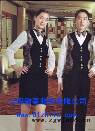 供应定做服务员工作服/酒店工作服图1