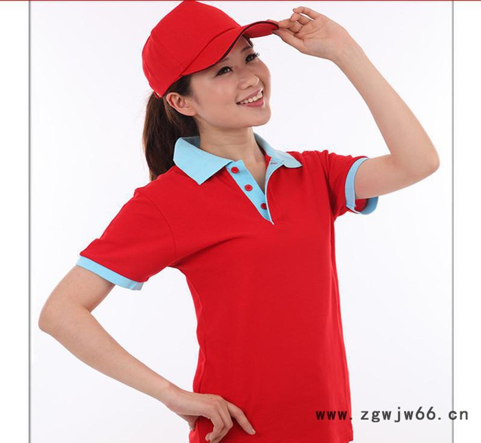 深圳工作服定做纯棉工衣 超市促销T恤 礼品T恤低价定做工作服图3