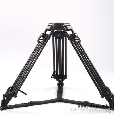 图瑞斯三脚架无云台碳纤维 75mm碗口三脚架 适用于V8云台